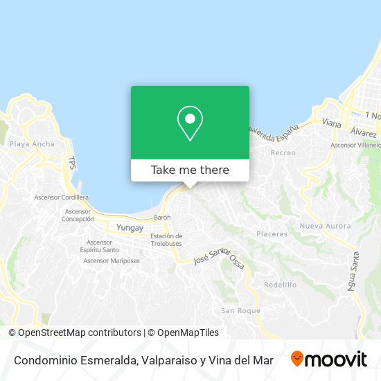 Condominio Esmeralda map