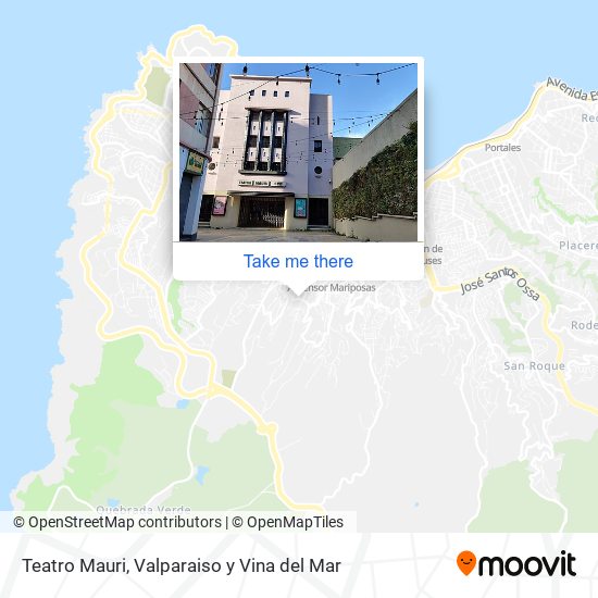 Teatro Mauri map