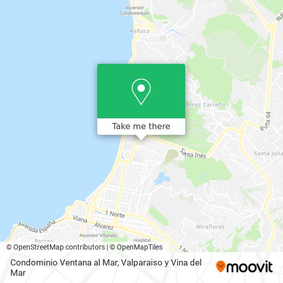 Condominio Ventana al Mar map