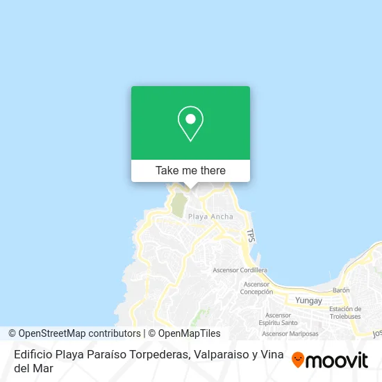 Mapa de Edificio Playa Paraíso Torpederas