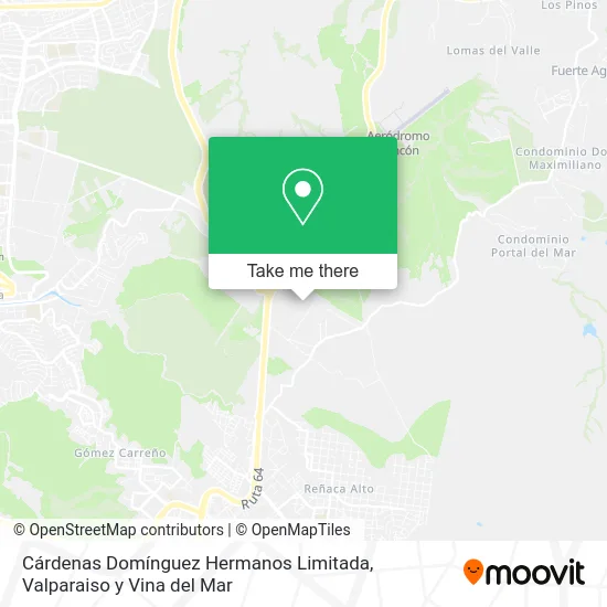 Cárdenas Domínguez Hermanos Limitada map