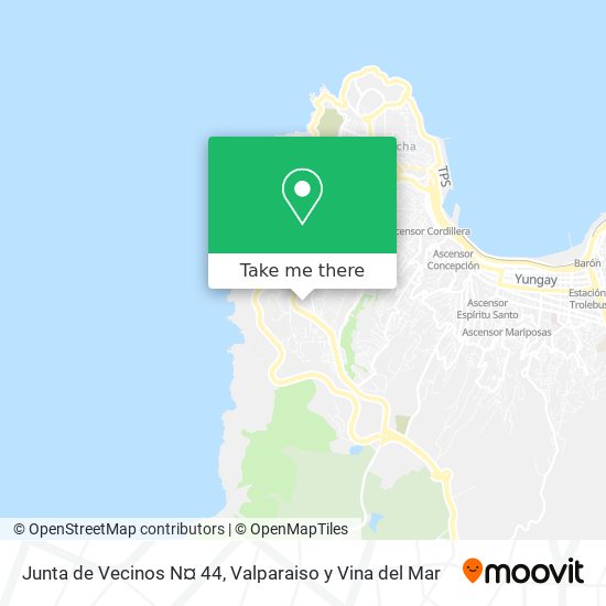 Mapa de Junta de Vecinos N¤ 44