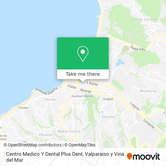 Centro Medico Y Dental Plus Dent map