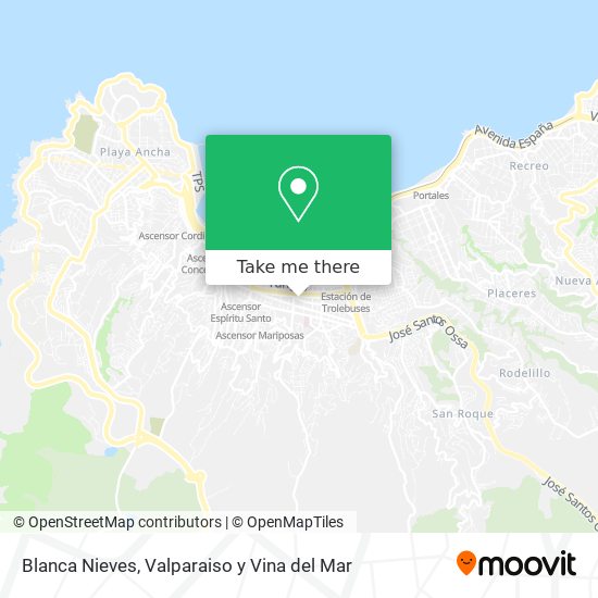 Blanca Nieves map