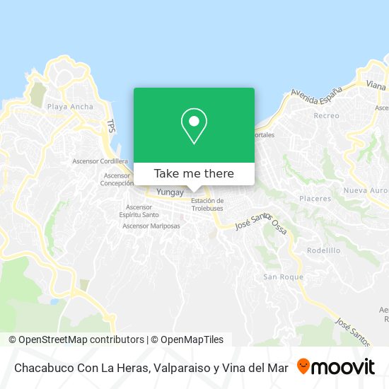 Mapa de Chacabuco Con La Heras