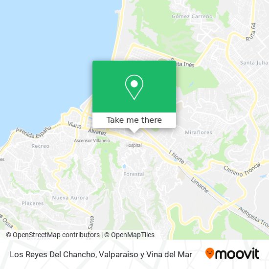 Mapa de Los Reyes Del Chancho
