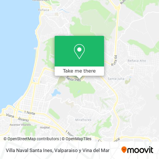 Villa Naval Santa Ines map