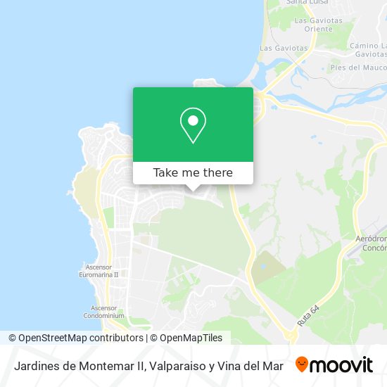 Mapa de Jardines de Montemar II