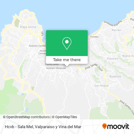 Hcvb - Sala Mel map