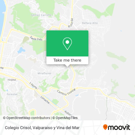 Colegio Crisol map