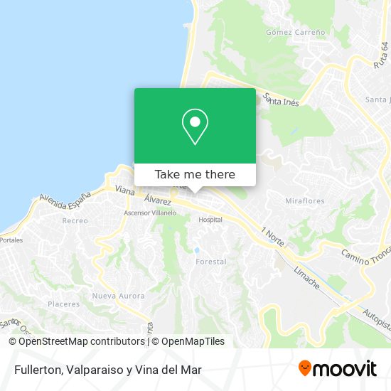 Fullerton map