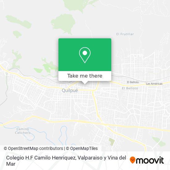 Colegio H.F Camilo Henriquez map