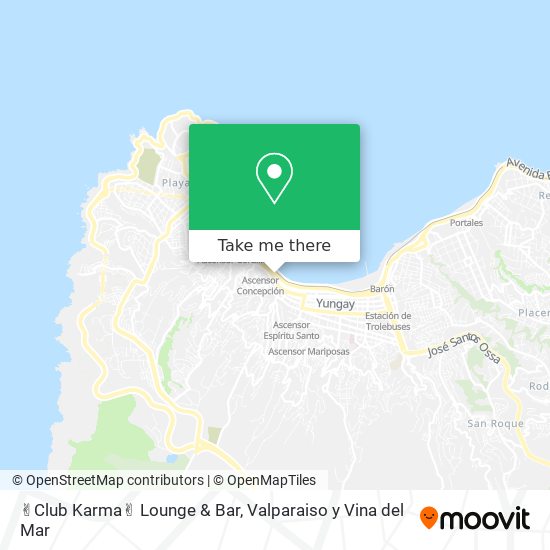 Mapa de ✌Club Karma✌ Lounge & Bar