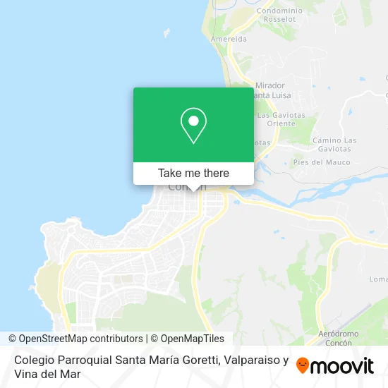 Colegio Parroquial Santa María Goretti map