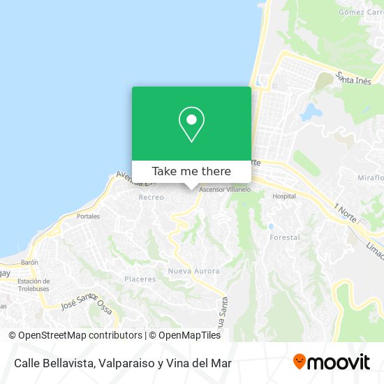 Calle Bellavista map