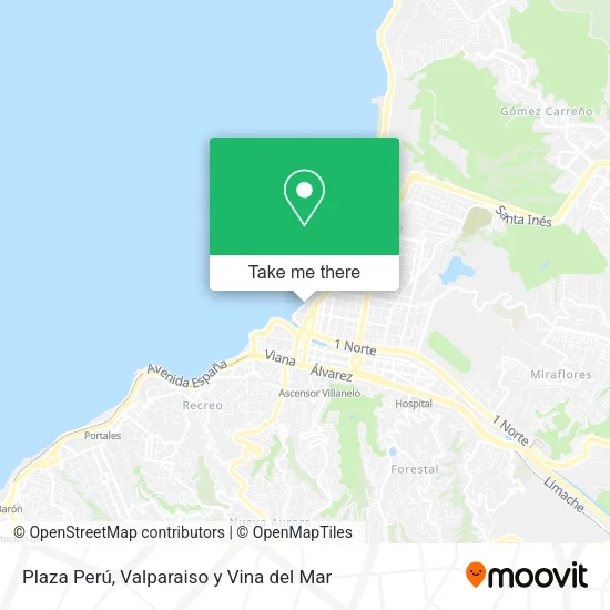 Plaza Perú map
