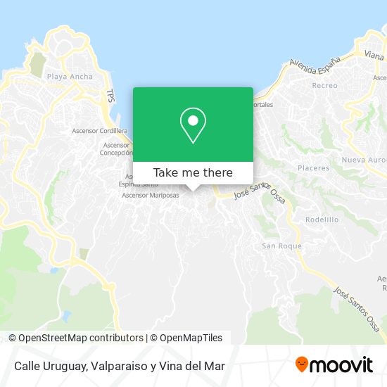 Calle Uruguay map