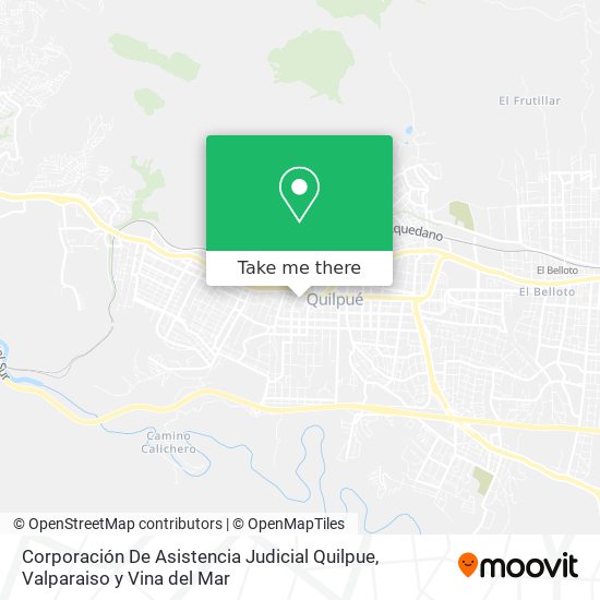 Corporación De Asistencia Judicial Quilpue map