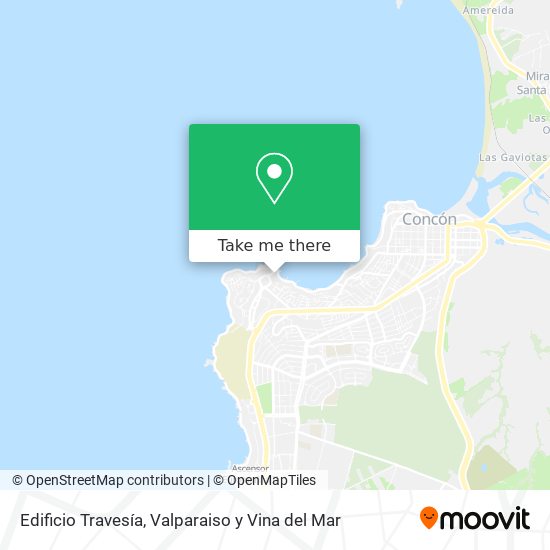 Edificio Travesía map