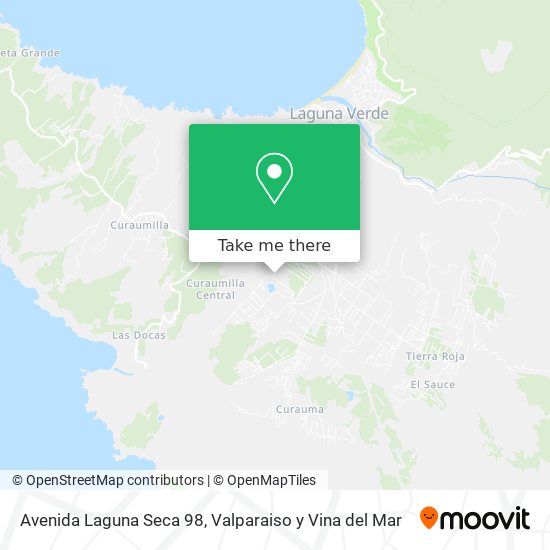 Avenida Laguna Seca 98 map