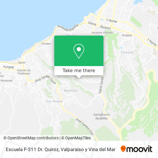Escuela F-311 Dr. Quiroz map