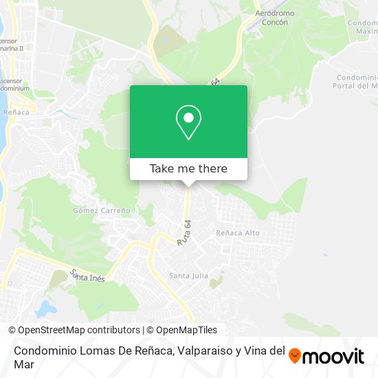 Mapa de Condominio Lomas De Reñaca