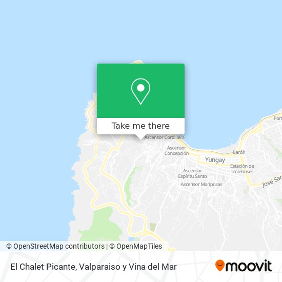 El Chalet Picante map