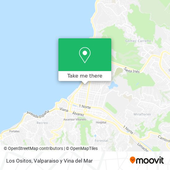 Mapa de Los Ositos