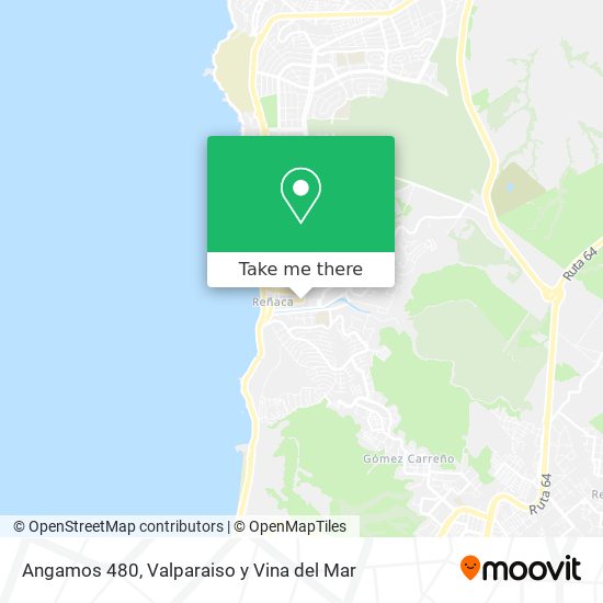 Angamos 480 map