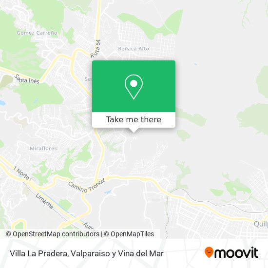 Mapa de Villa La Pradera