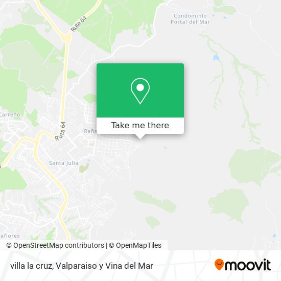 Mapa de villa la cruz