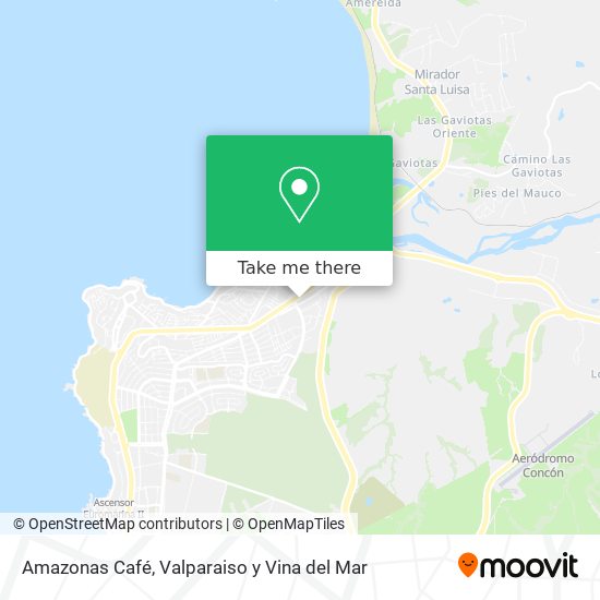 Amazonas Café map