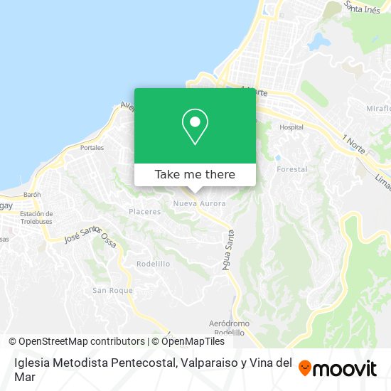 Iglesia Metodista Pentecostal map