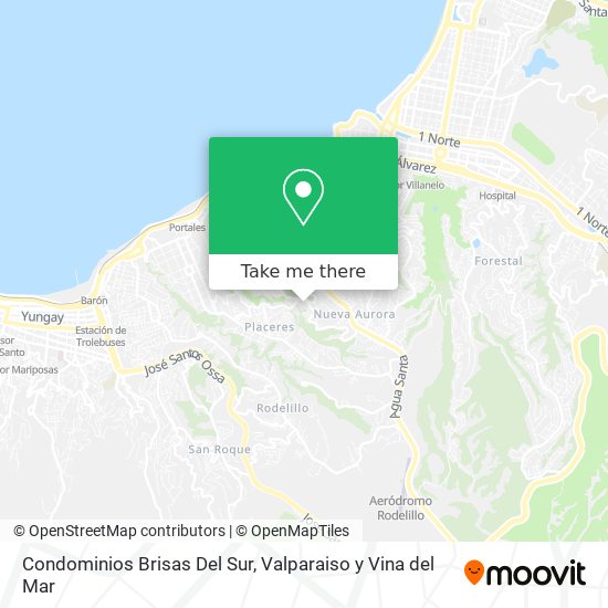 Condominios Brisas Del Sur map