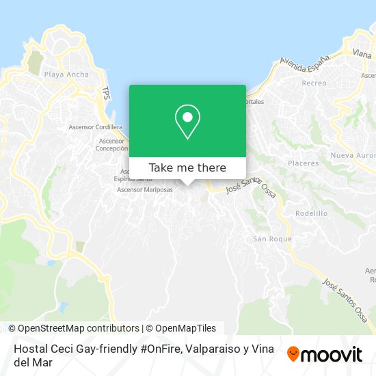 Hostal Ceci Gay-friendly #OnFire map