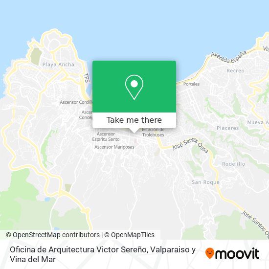 Oficina de Arquitectura Victor Sereño map