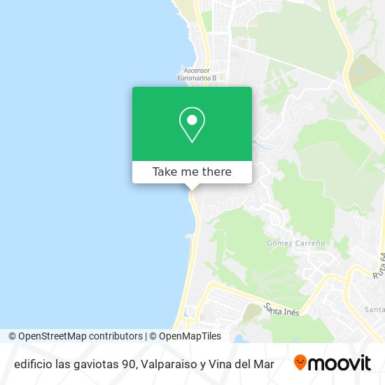 Mapa de edificio las gaviotas 90