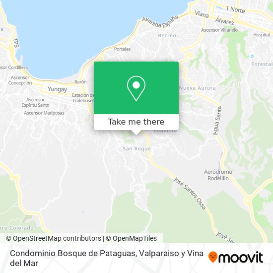 Condominio Bosque de Pataguas map