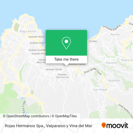 Rojas Hermanos Spa. map