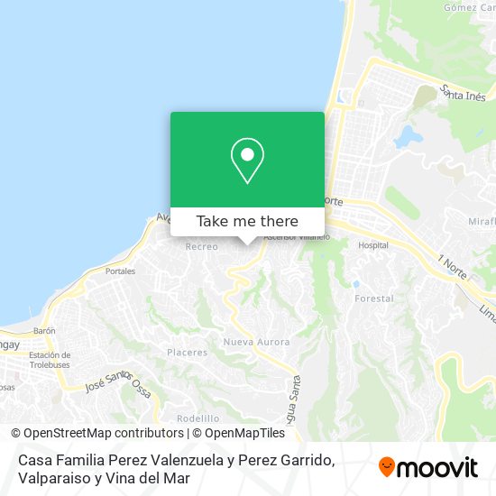 Casa Familia Perez Valenzuela y Perez Garrido map