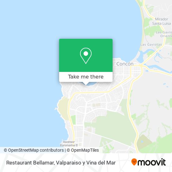 Mapa de Restaurant Bellamar