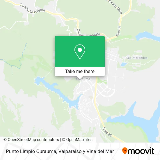 Mapa de Punto Limpio Curauma