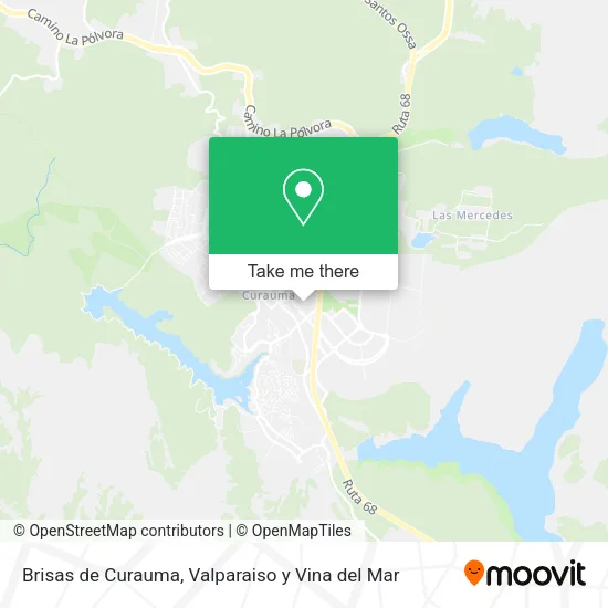 Mapa de Brisas de Curauma