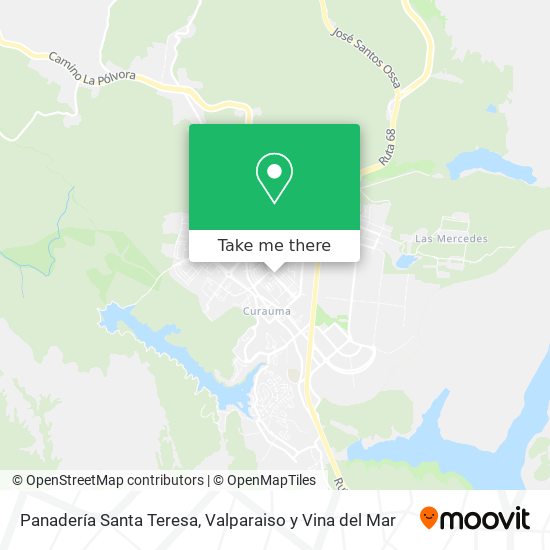 Mapa de Panadería Santa Teresa