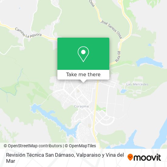 Revisión Técnica San Dámaso map