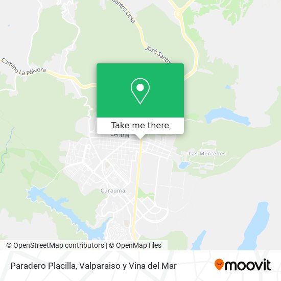 Mapa de Paradero Placilla