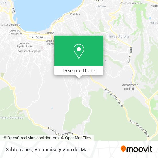 Mapa de Subterraneo