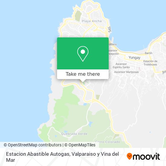 Estacion Abastible Autogas map