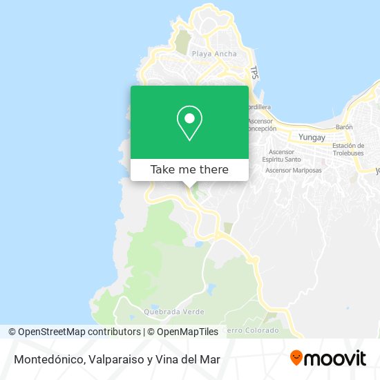 Montedónico map