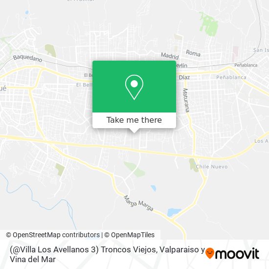 (@Villa Los Avellanos 3) Troncos Viejos map